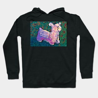 What if Vincent painted a lama Hoodie